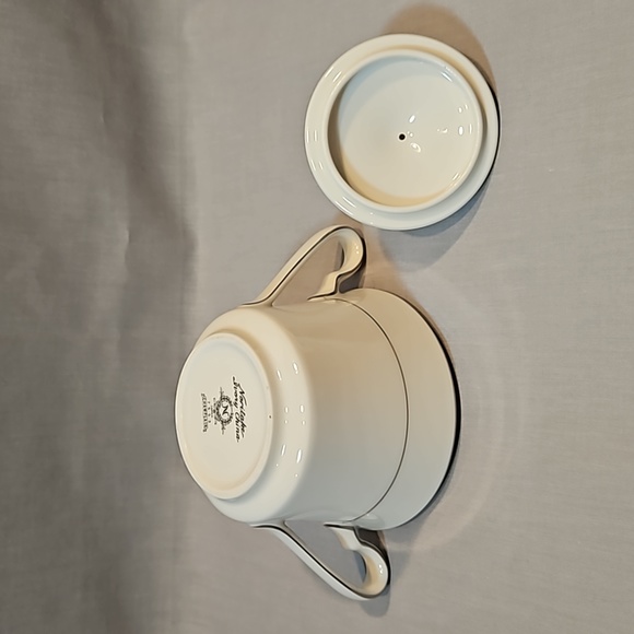 Noritake Champlain 7553 Creamer & Sugar w/Lid, Ivory China new - Picture 5 of 15